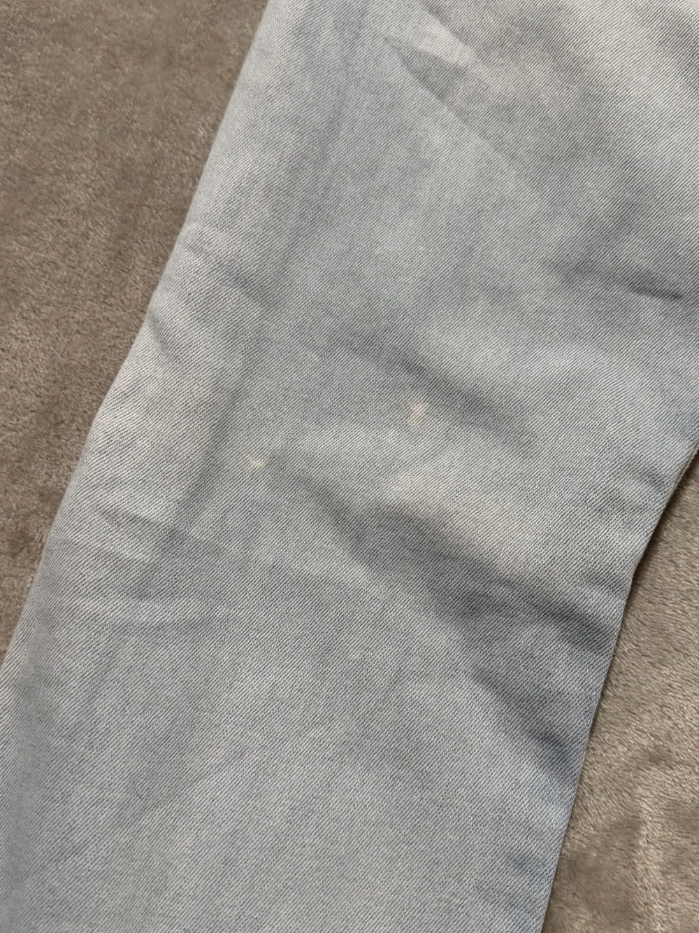 True Religion Ricky Relaxed Straight Distressed Light Wash Ripped Jeans Size 30